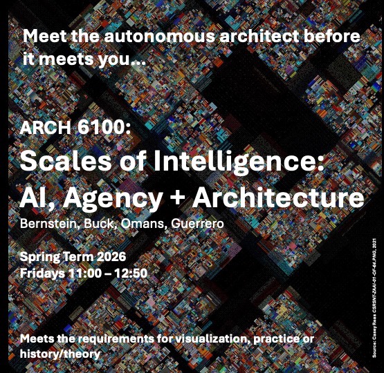 Scales of Intelligence: AI, Agency, and Architecture image